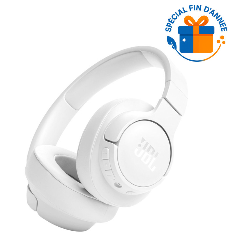 Micro Casque Bluetooth JBL Tune 720BT Blanc