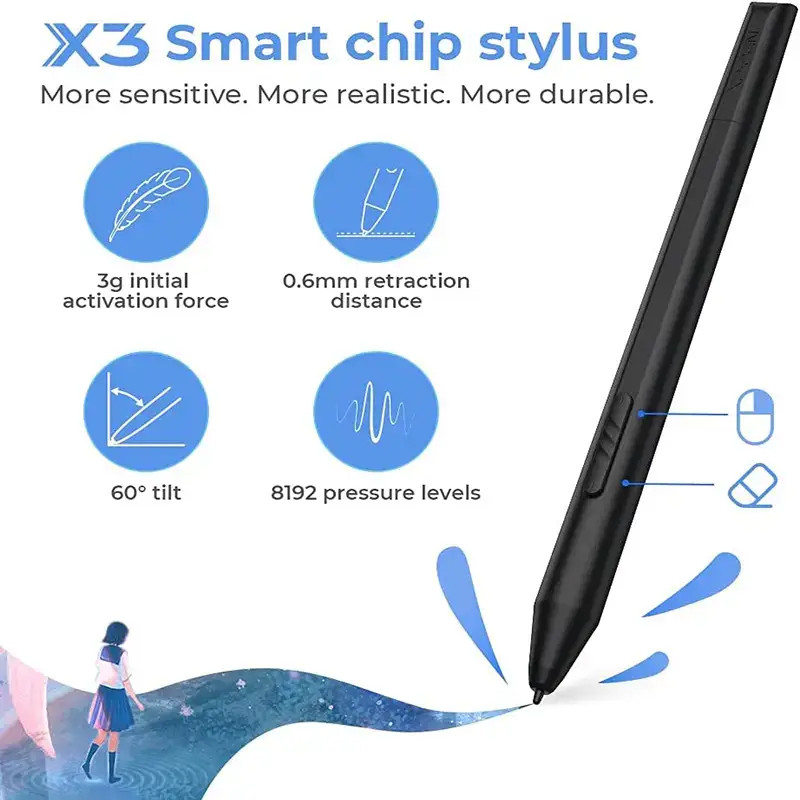 Tablette Graphique XP-Pen Artist 12 Gen 2 11.9'' Noir En Tunisie