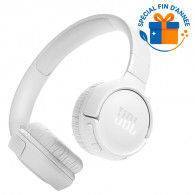 Casque Bluetooth JBL Tune 520BT Blanc