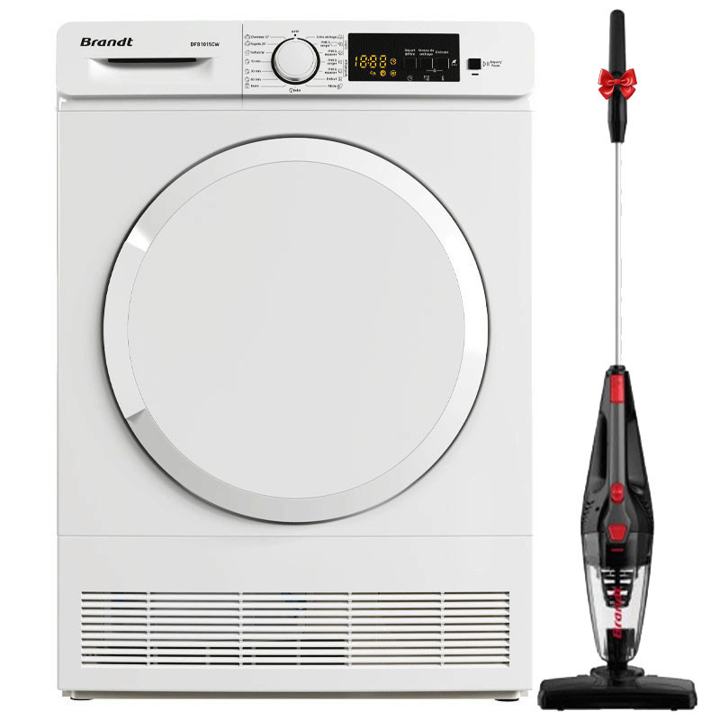 Sèche Linge Brandt DFB1015CW 10kg Blanc en Tunisie