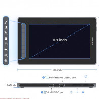 Tablette Graphique XP-Pen Artist 12 Gen 2 11.9'' Noir En Tunisie