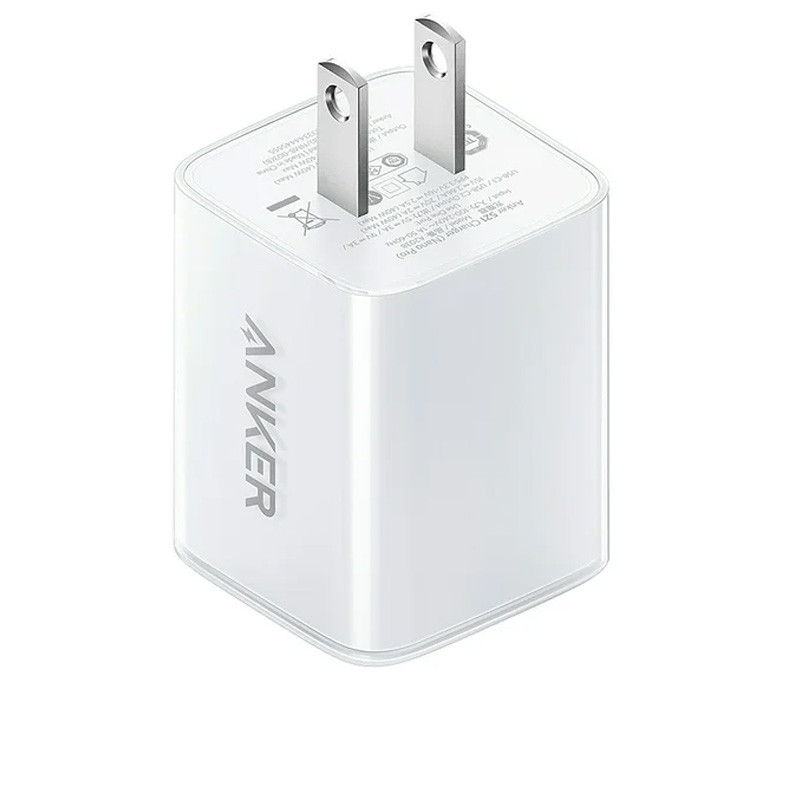 Adaptateur Chargeur Anker USB-C 20W Blanc en Tunisie
