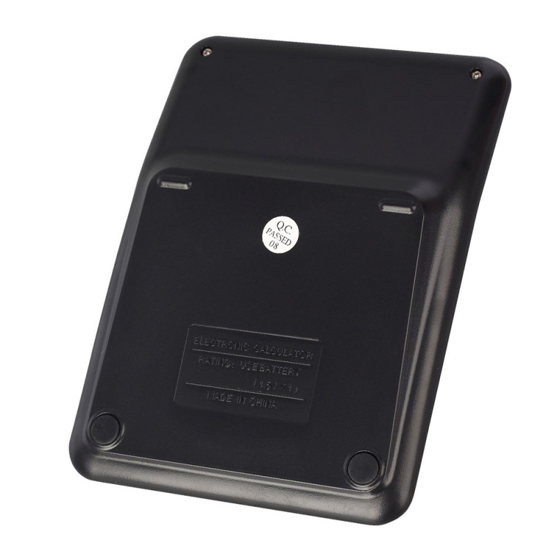 Calculatrice Osalo OS-12T Double Alimentation Solaire Noir en Tunisie