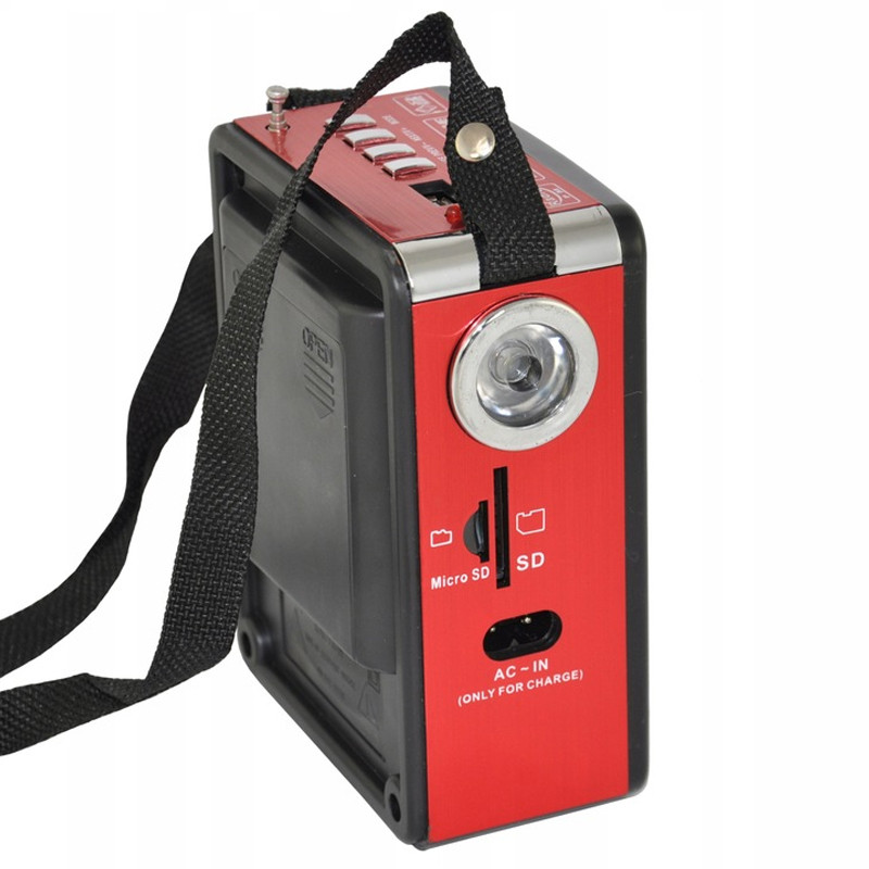 Radio FM Yuegan YG901 1.5W Rouge en Tunisie