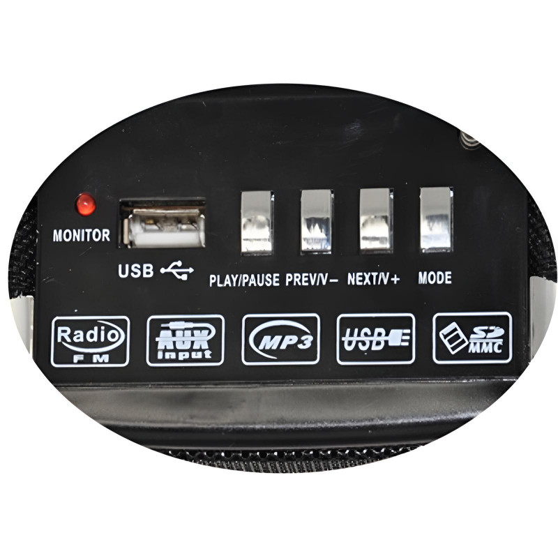 Radio FM Yuegan YG901 1.5W Noir en Tunisie