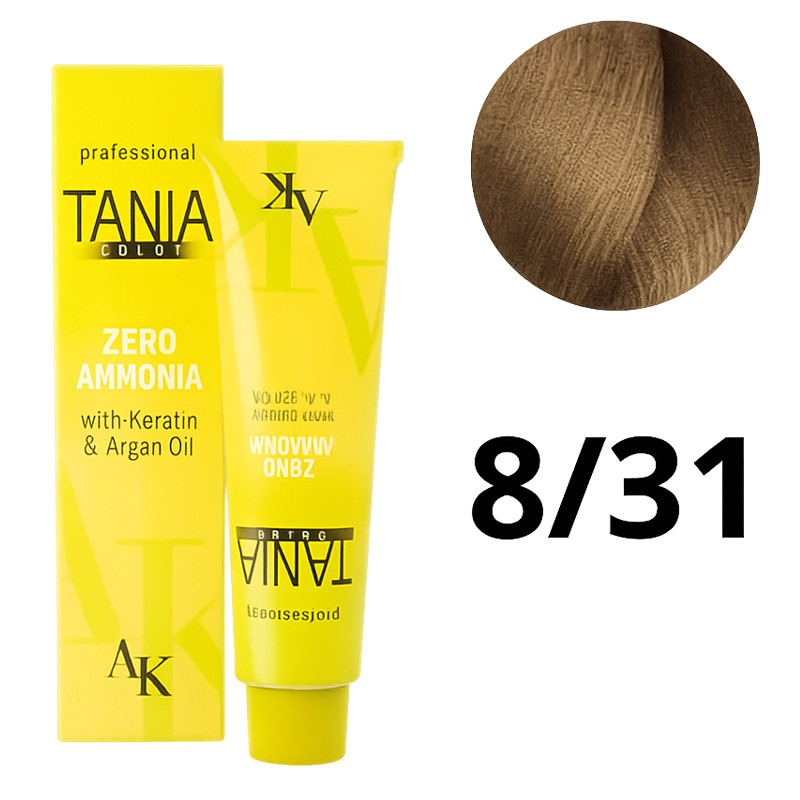 Tania Color Crème Colorante N8/31 Sans Ammoniaque 60ML en Tunisie