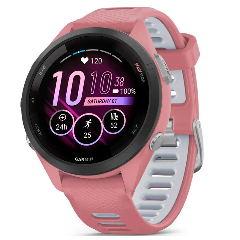 Montre Connectée Garmin Forerunner 265 Rose en Tunisie