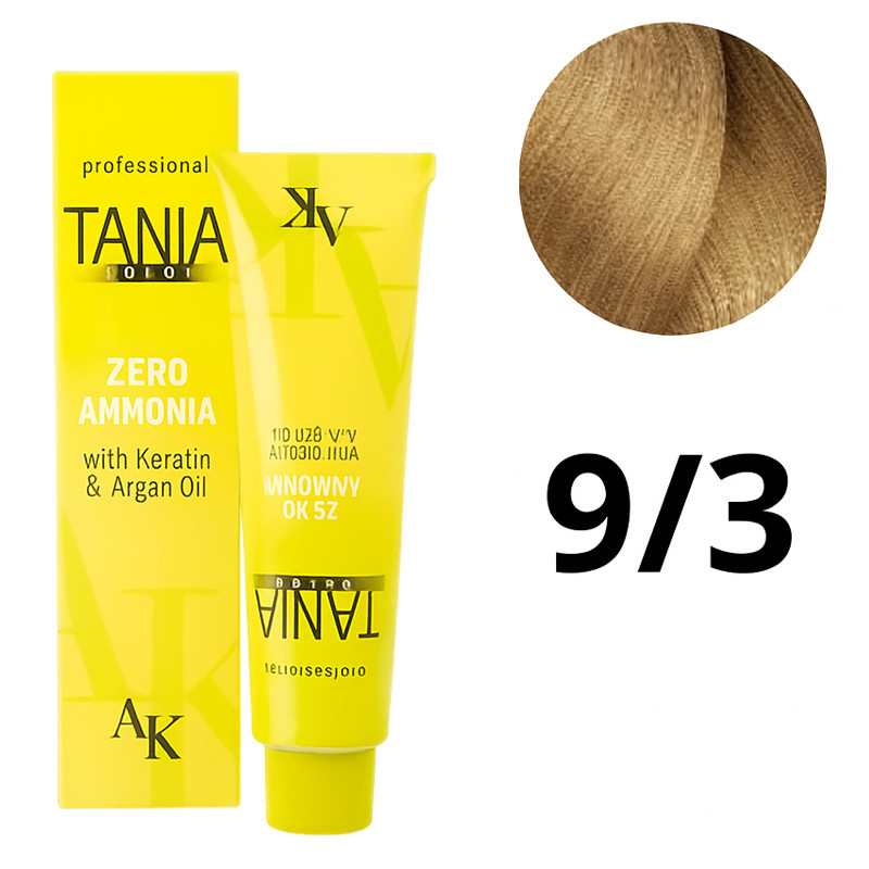 Tania Color Crème Colorante N9/3 Sans Ammoniaque 60ML en Tunisie