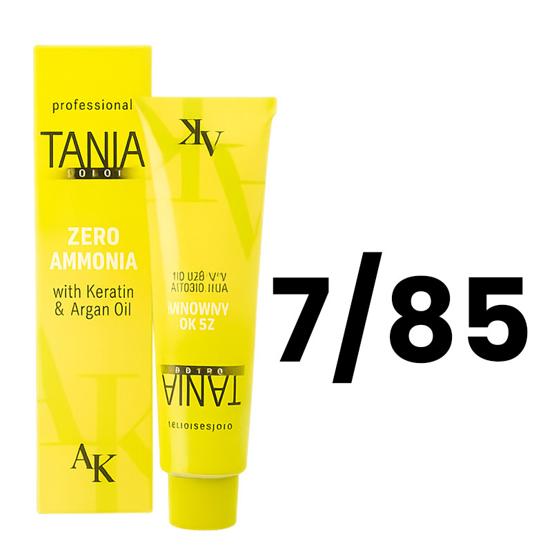 Tania Color Crème Colorante N 7/85 Sans Ammoniaque 60ML en Tunisie