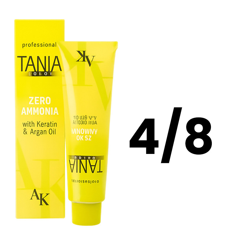 Tania Color Crème Colorante N 4/8 Sans Ammoniaque 60ML en Tunisie