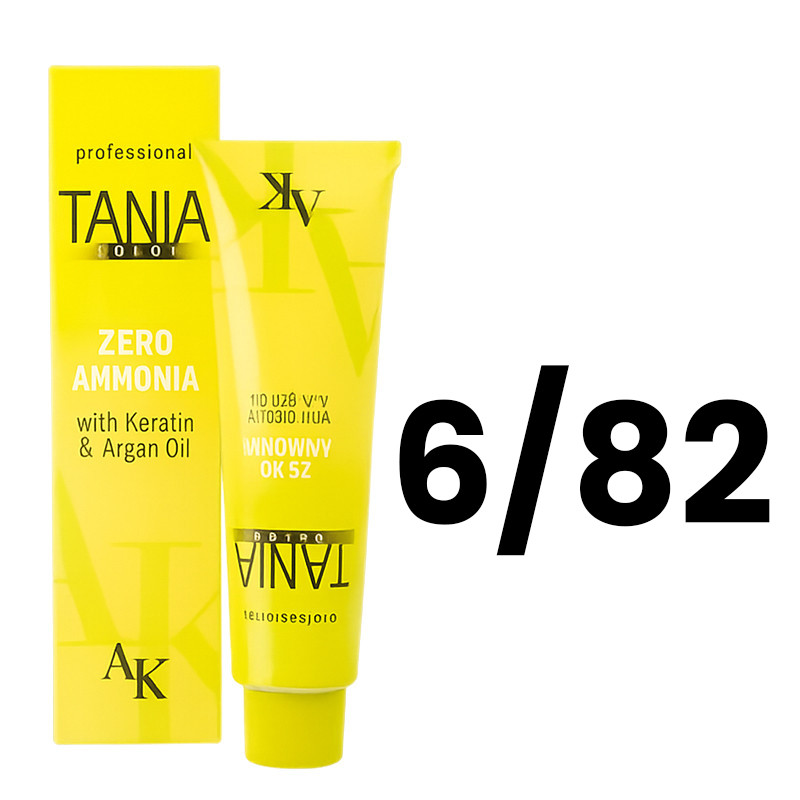 Tania Color Crème Colorante N 6/82 Sans Ammoniaque 60ML en Tunisie
