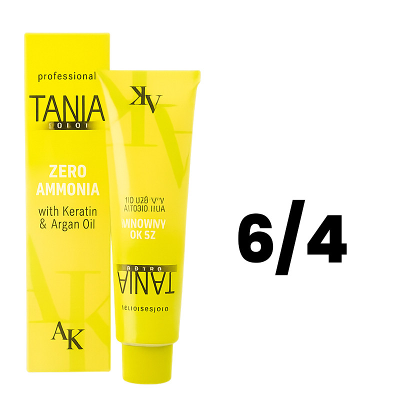 Tania Color Crème Colorante N6/4 Sans Ammoniaque 60ML en Tunisie