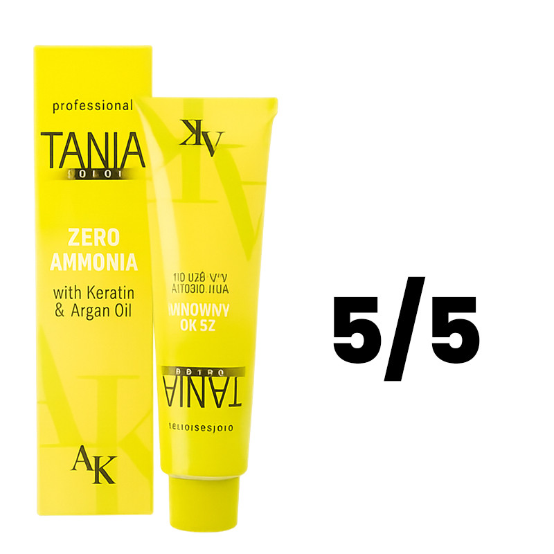Tania Color Crème Colorante N5/5 Sans Ammoniaque 60ML en Tunisie