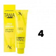 Tania Color Crème Colorante N4 Sans Ammoniaque 60ML