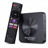 Box TV Android AlphaBox Lifetime 2G 16G Noir en Tunisie