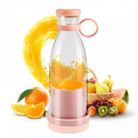 Blender Mixeur Portable 50W 500 ML Rose En Tunisie