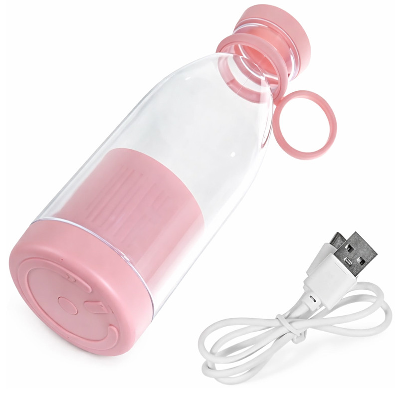 Blender Mixeur Portable 50W 500 ML Rose En Tunisie