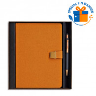 Coffret Bloc Notes Cyborg SFA 5538 + Stylo Caramel en Tunisie