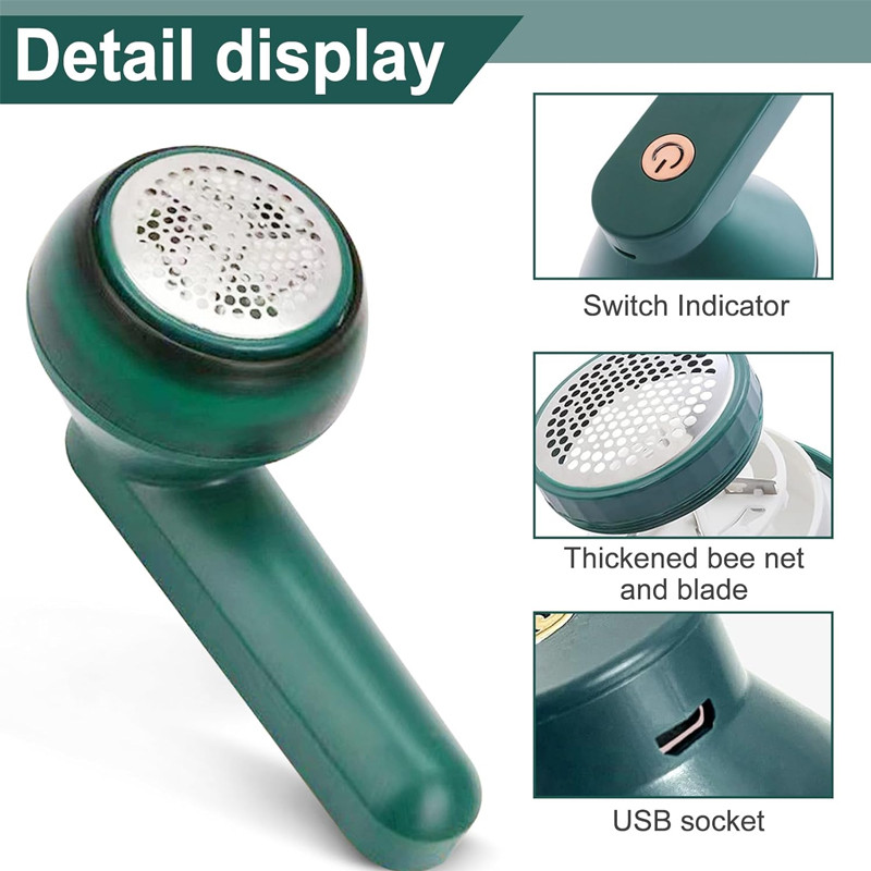 Rasoir Electrique Portable USB Anti-peluches Pour Pulls et Laine en Tunisie