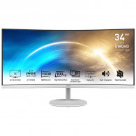 Ecran MSI Pro MP341CQW 34" UWQHD VA 100 Hz Blanc En Tunisie