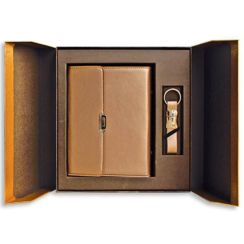 Coffret Bloc Note Sildar Chantelli Marron En Tunisie