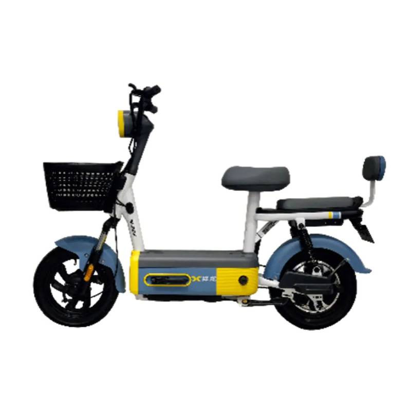 Scooter Électrique Ecoride Zen 600 Watts Bleu & Jaune