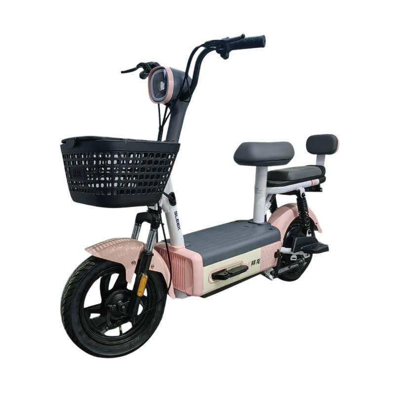 Scooter Électrique Ecoride Zen 600 Watts Rose & Gris en Tunisie
