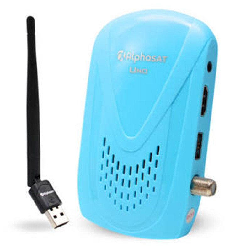 Récepteur Alphasat UNO Bleu