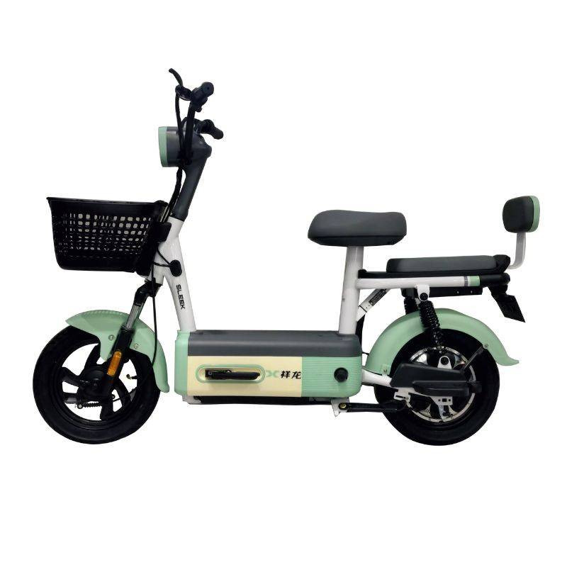 Scooter Électrique Ecoride Zen 600 Watts Vert & Blanc