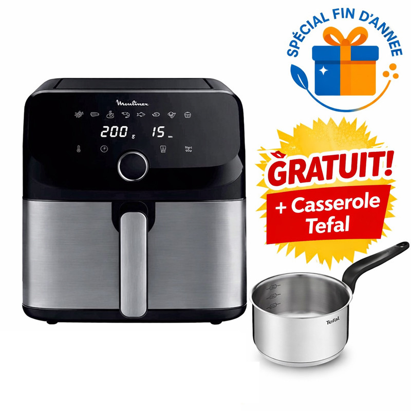 Moulinex Air Fryer EZ855D20 2020W 7.5L Noir EN Tunisie