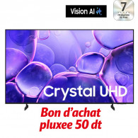 Tv Samsung UA55U8000F 58" 4K Crystal UHD Smart Tv Noir en Tunisie