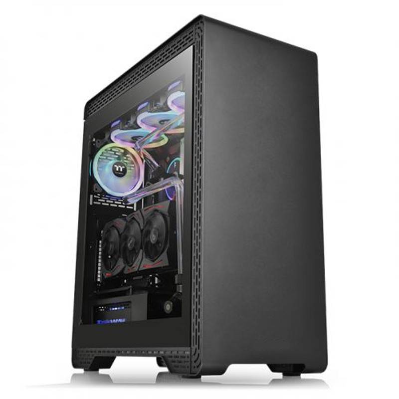 Boitier Gaming Power Train N1 M-ATX RGB Noir en Tunisie