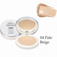 Topface Fond de Teint Poudre Compact Super Match 24H N°004 Pale Beige