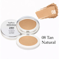 Topface Fond de Teint Poudre Compact Super Match 24H N°008 Tan Natural