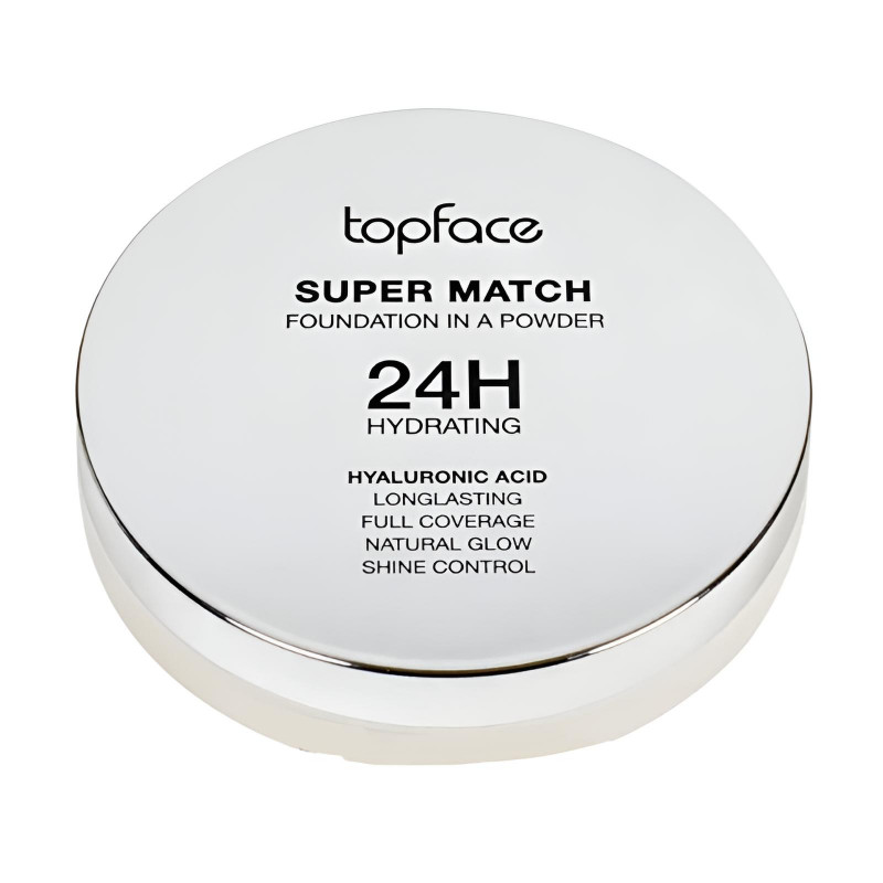 Topface Fond de Teint Poudre Compact Super Match 24H N°003 Natural Beige en Tunisie