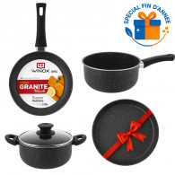 Pack Winox Série Granite Black Noir en Tunisie