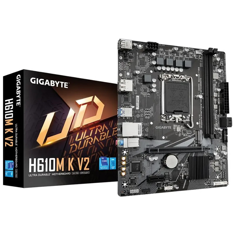 Carte Mère Gigabyte H610M K V2 LGA 1700 DDR4 en Tunisie