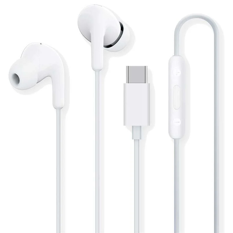 Écouteurs Filaire Xiaomi Type-C Blanc En Tunisie