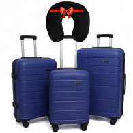 Set De 3 Valises Incassable Starbag Bleu en Tunisie