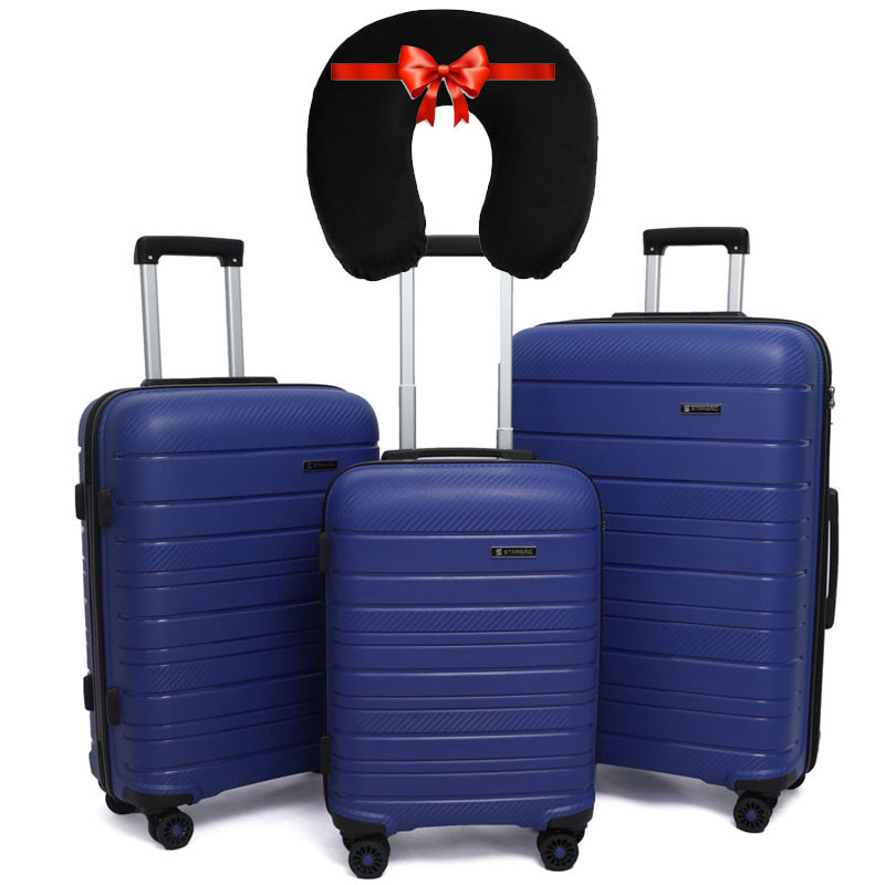 Set De 3 Valises Incassable Starbag Bleu en Tunisie