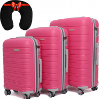 Set De 3 Valises Incassable Starbag Rose en Tunisie