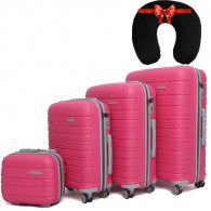 Set De 4 Valises Incassable Starbag Rose en Tunisie