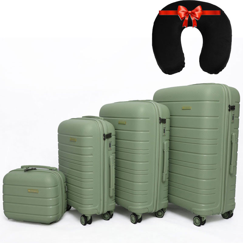 Set De 4 Valises Incassable Starbag Vert en Tunisie