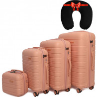 Set De 4 Valises Incassable Starbag Saumon en Tunisie