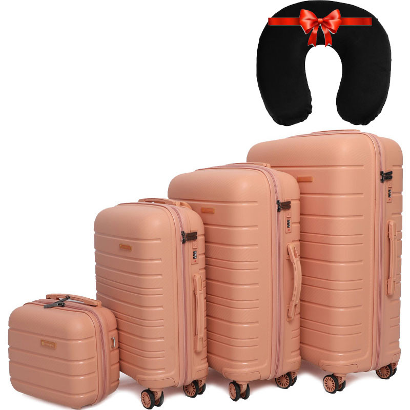 Set De 4 Valises Incassable Starbag Saumon en Tunisie