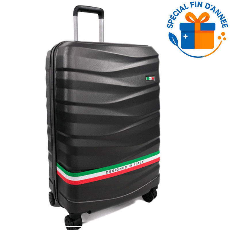 Valise Franco Amor Grand Modèle Noir en Tunisie
