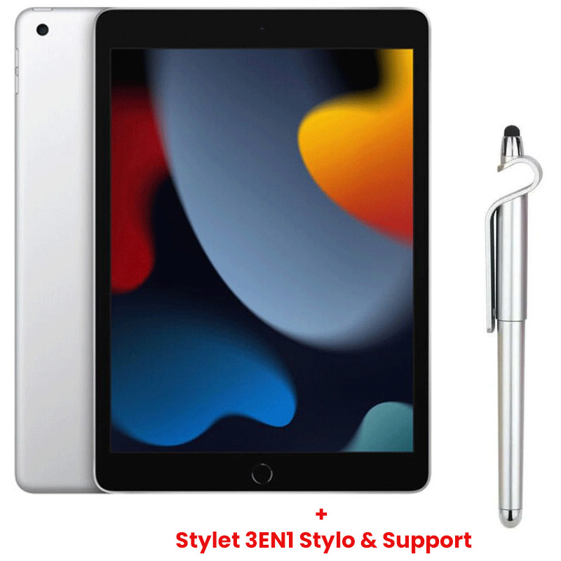 Apple iPad 9Gén (2021) 10.2'' 64Go Wifi Silver en Tunisie