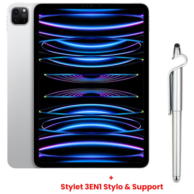 Apple IPad Pro 4Gén 11" Wi-Fi 128Go Silver en Tunisie