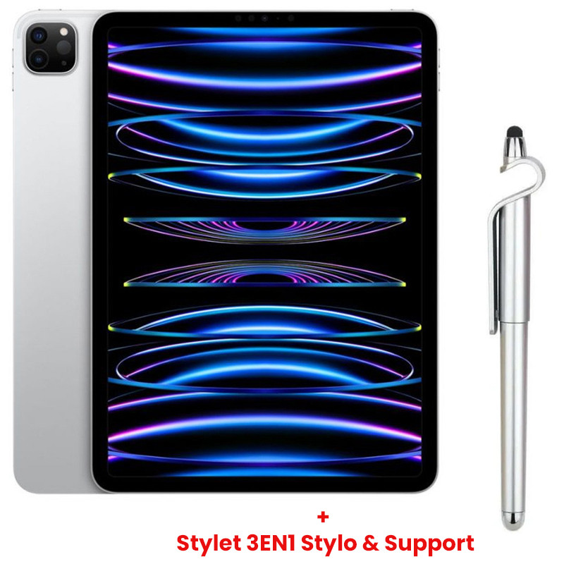 Apple ipad Pro 4ème Génération (2022) 11'' 128 Go Wifi Silver en Tunisie