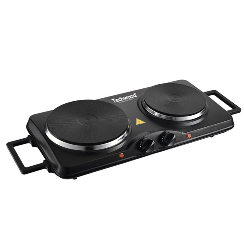 Plaque De Cuisson Électrique Techwood TPE-2516 2500W Noir en Tunisie